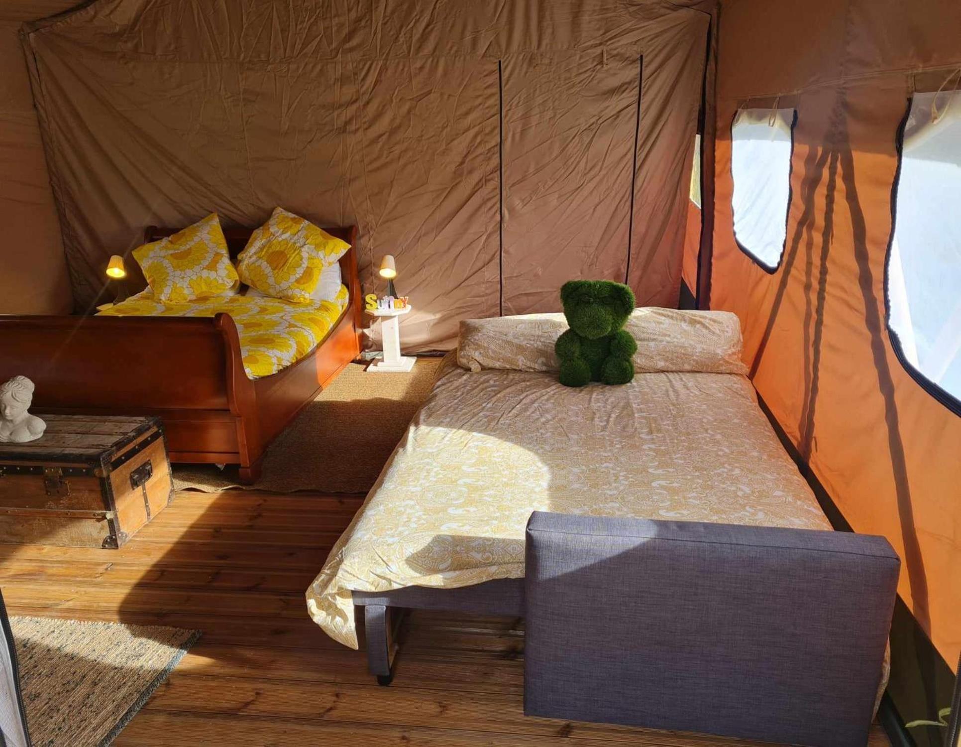 Camping De La Touche Ligueil Esterno foto
