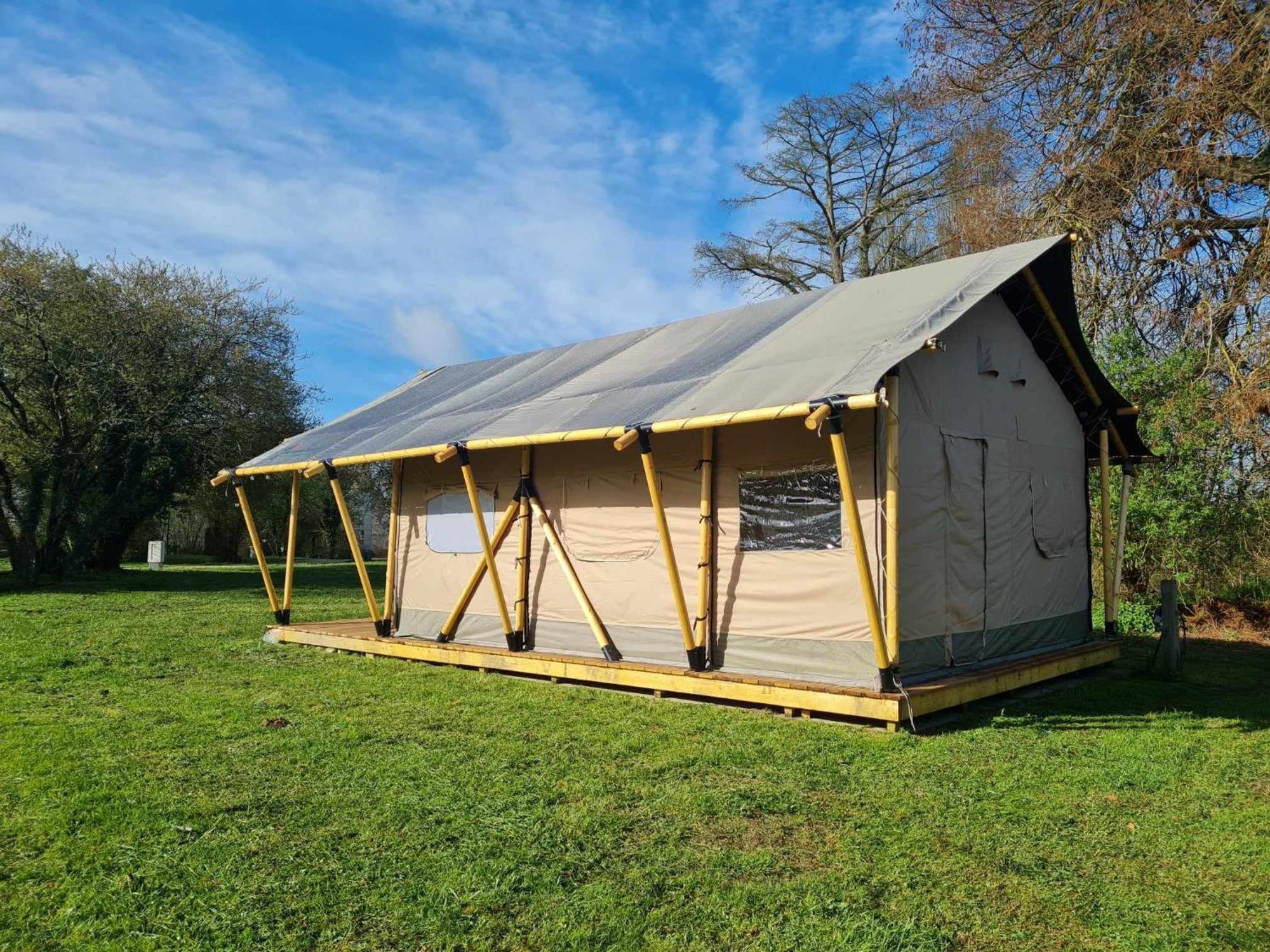 Camping De La Touche Ligueil Esterno foto