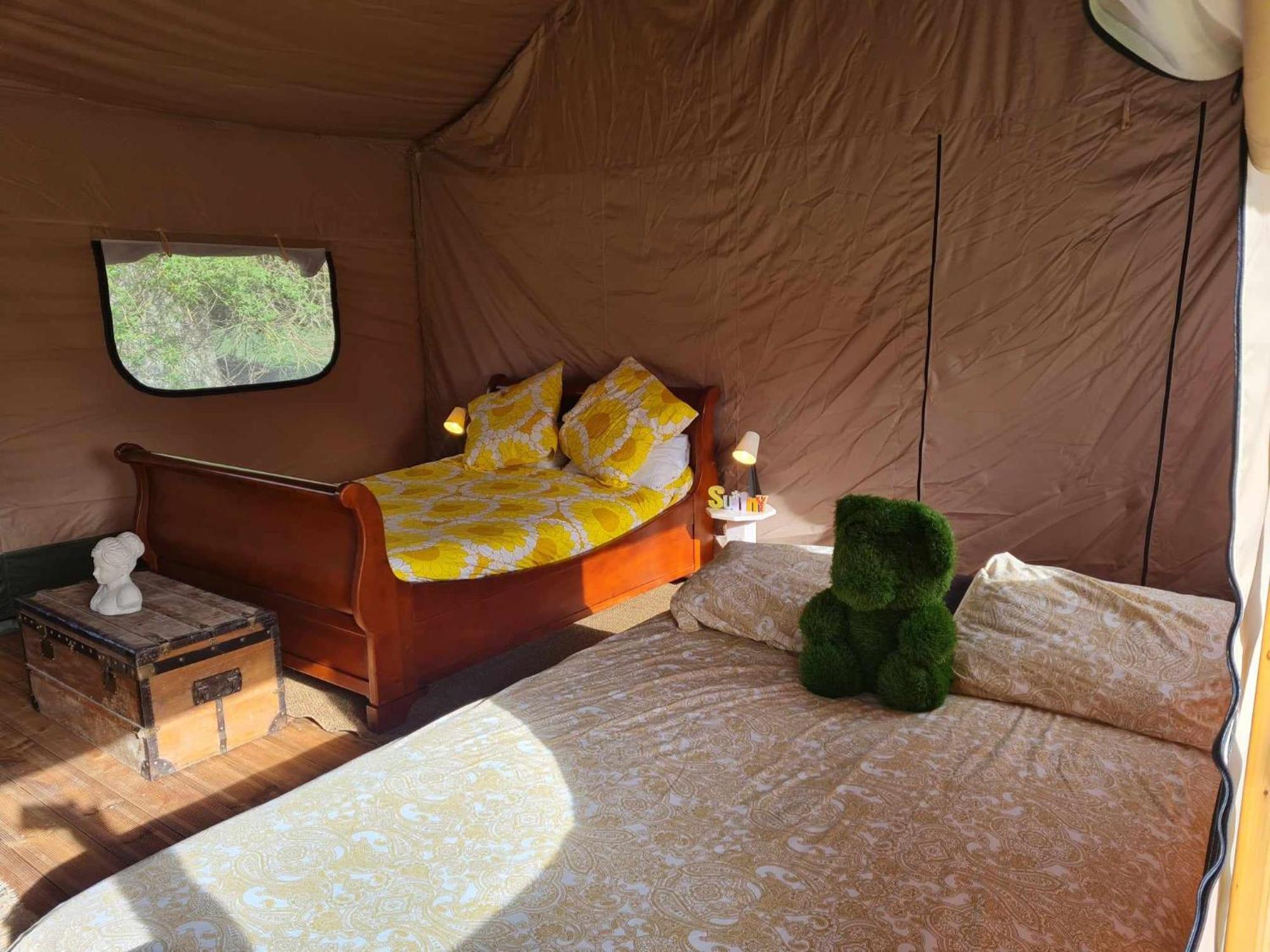 Camping De La Touche Ligueil Esterno foto